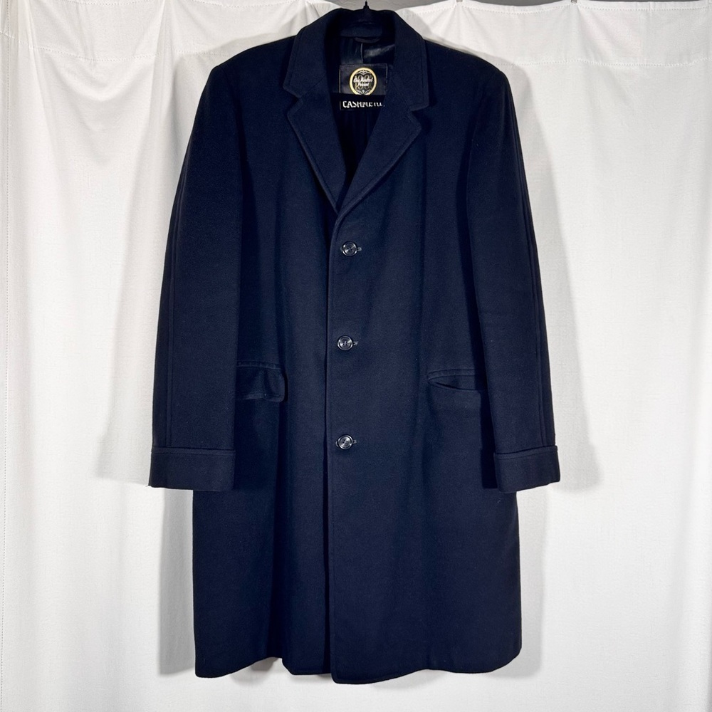 Vintage Hudson’s Stewart & Hill Cashmere Overcoat